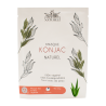 Un masque au konjac 100% naturel à l'extrait d'aloé vera.