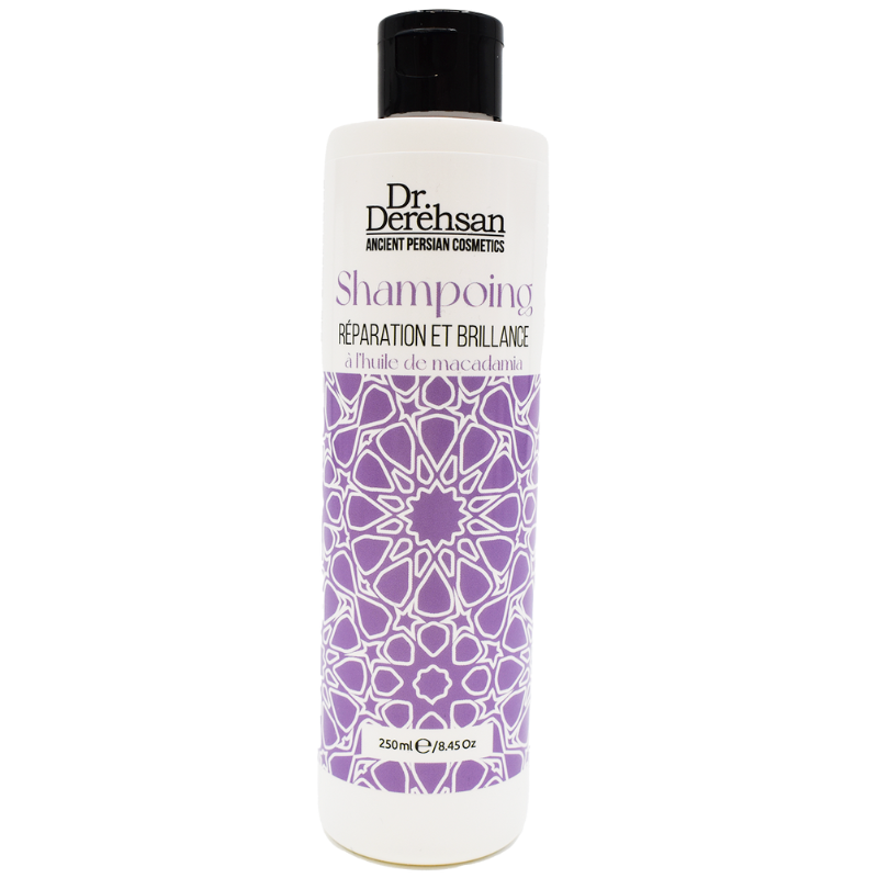 Shampoing réparation et brillance à l'huile de macadamia