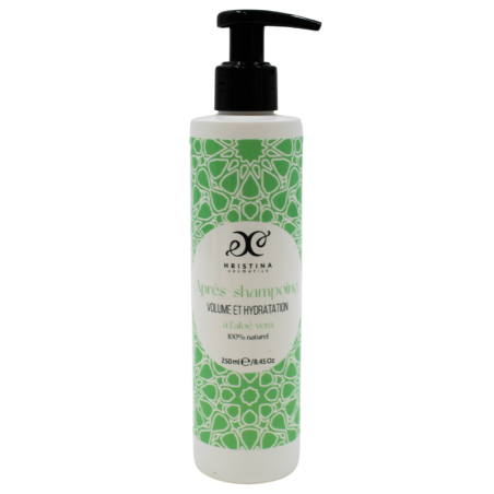 Après-shampoing volume et hydratation enrichi à l'aloe vera 100% naturel 250ml