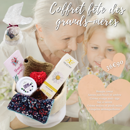 Coffret cadeau fête des grands-mère